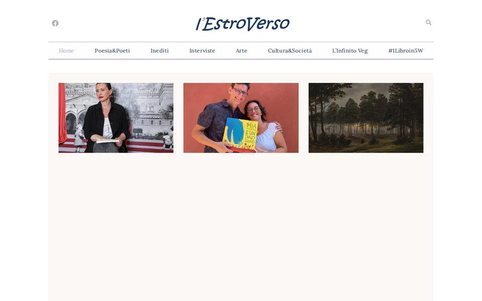La home di L’EstroVerso