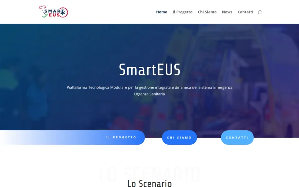 La home di SmartEUS