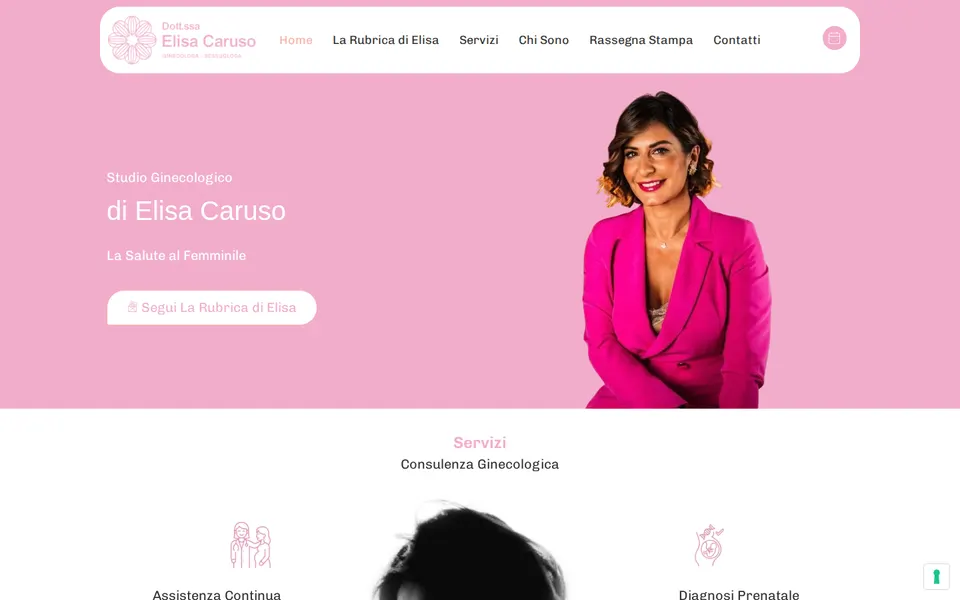 La home di Studio Elisa Caruso